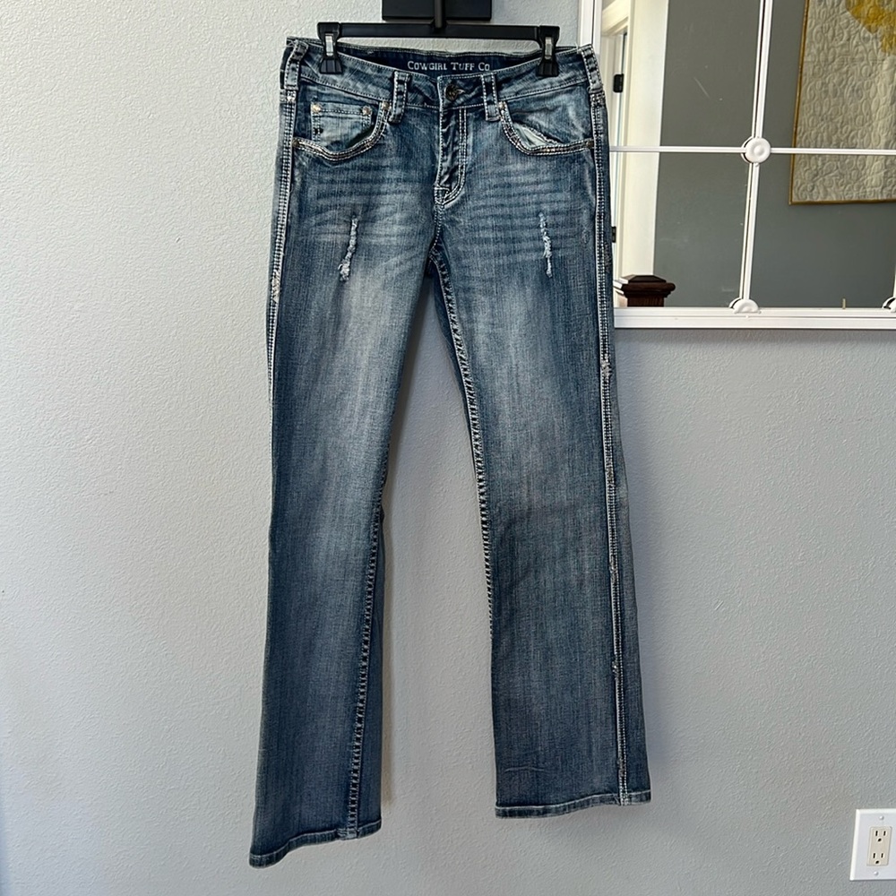 Cowgirl Tuff Sparkle II Boot Cut Jeans